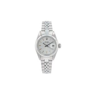 Rolex Datejust 6917 26mm Silver Index Dial Fluted Bezel Jubilee Band